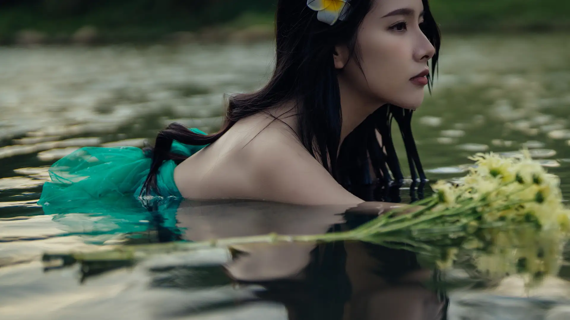 [YITUYU] 2021.11.24 Vol.469 – Hibiscus emerges from clear water Yao Mei#[67P]-32