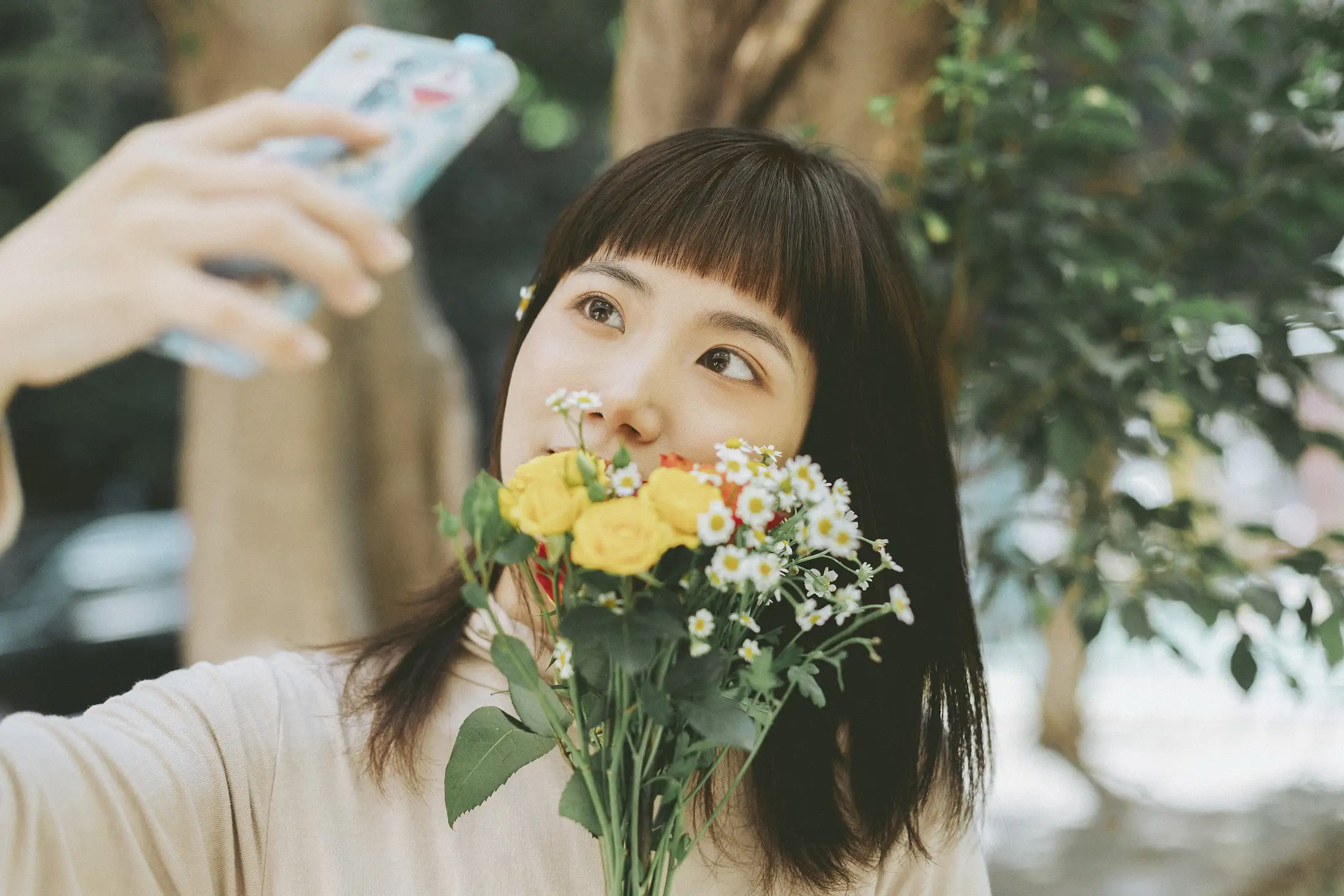 [YITUYU] 2021.05.24 Vol.060 – The day to buy flowers Ye Ouch#[35P]-26